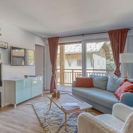 Rare ! Appartement Renove Dans Le Village Pieton De Межев Экстерьер фото